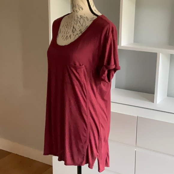 Rag & Bone Knit Pima T, NWOT! L - Picture 3 of 12